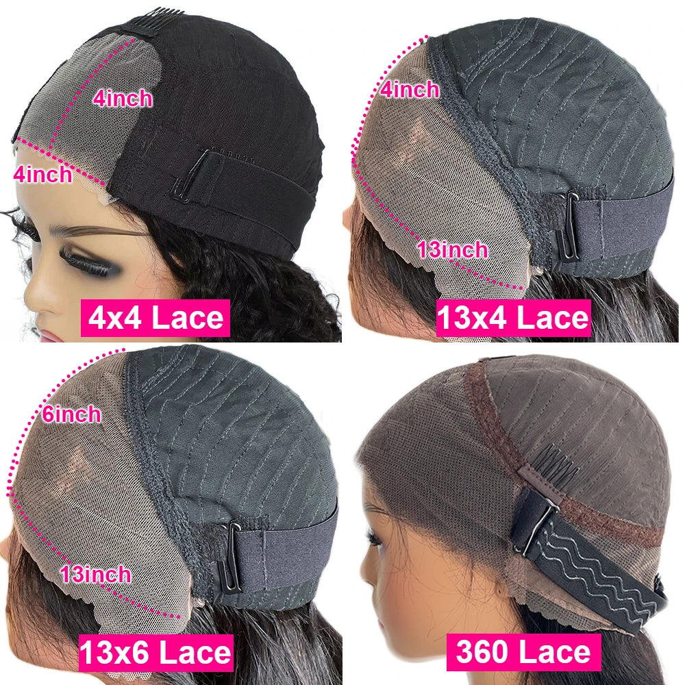 450 Density Bouncy Curly Glueless Wigs Human Hair 4×4 HD Lace Frontal Wigs Wear And Go 13×6 HD Lace Frontal Wigs Human Hair 99J