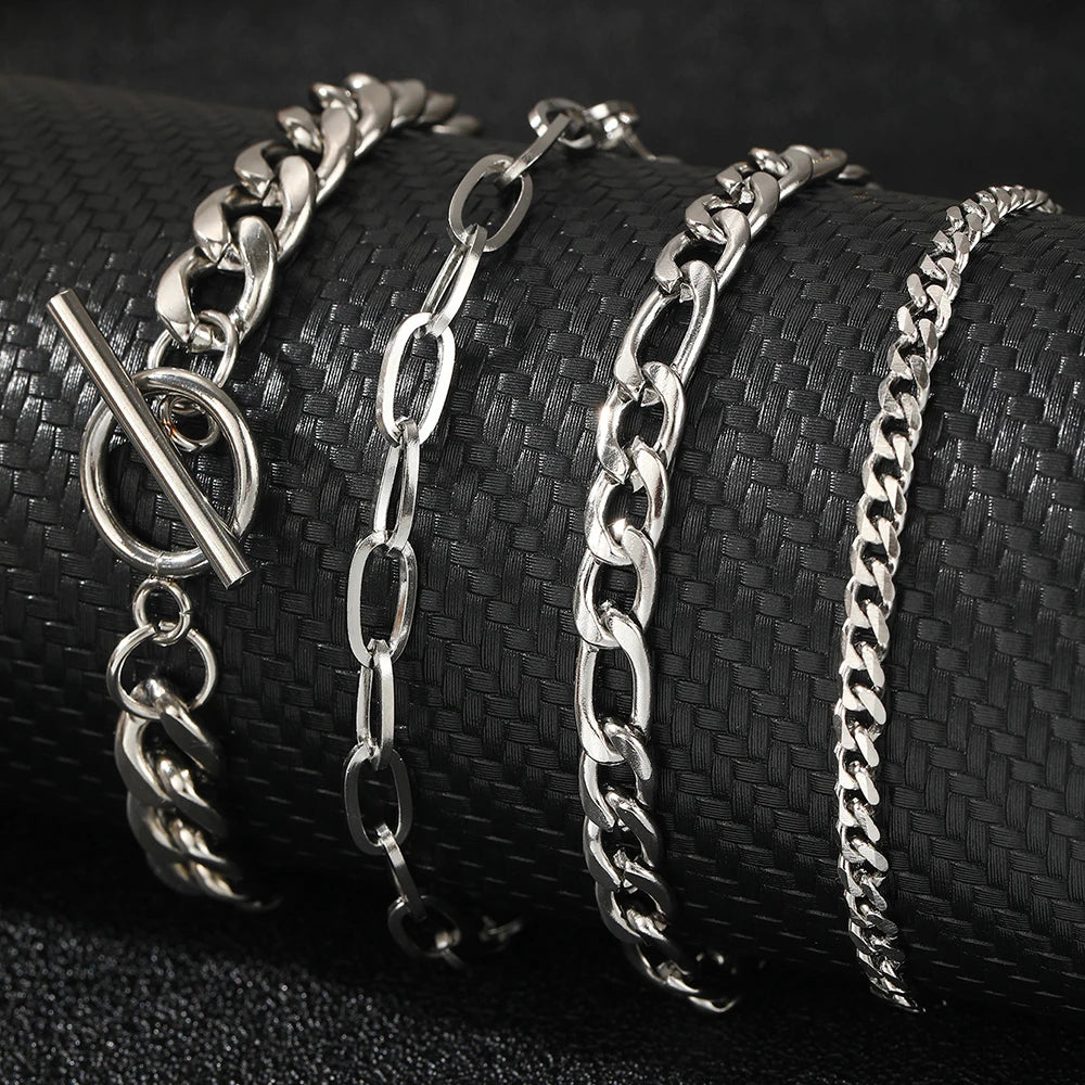 Stainless Steel Bracelet Set High-end Atmosphere Multi Bracelet Set Fashion Bracelet For Women Jewelry Gifts with a Difference