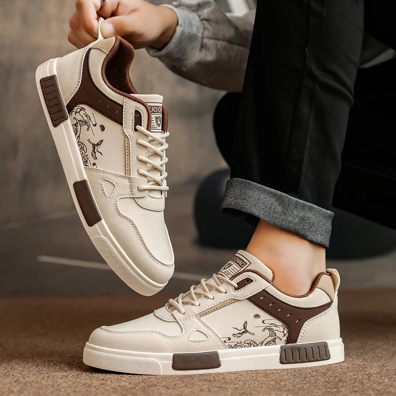 Men's Shoes 2024 New Summer Men's Low Cut Men's Sneakers Waterproof Anti Slip Comfortable Wear-resistant Oversized Casual Shoes