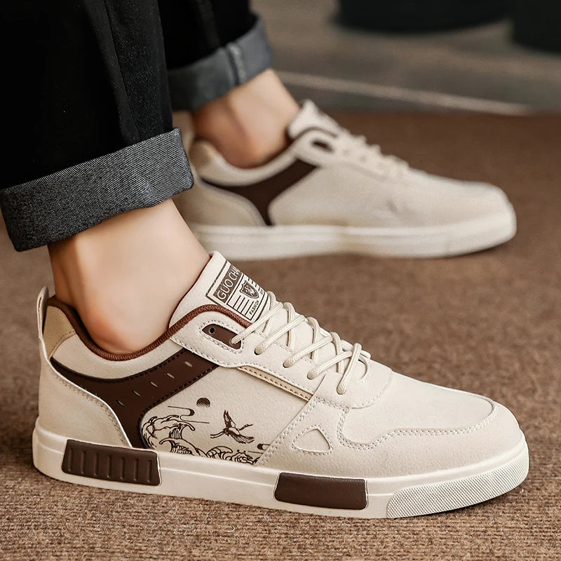 Men's Shoes 2024 New Summer Men's Low Cut Men's Sneakers Waterproof Anti Slip Comfortable Wear-resistant Oversized Casual Shoes