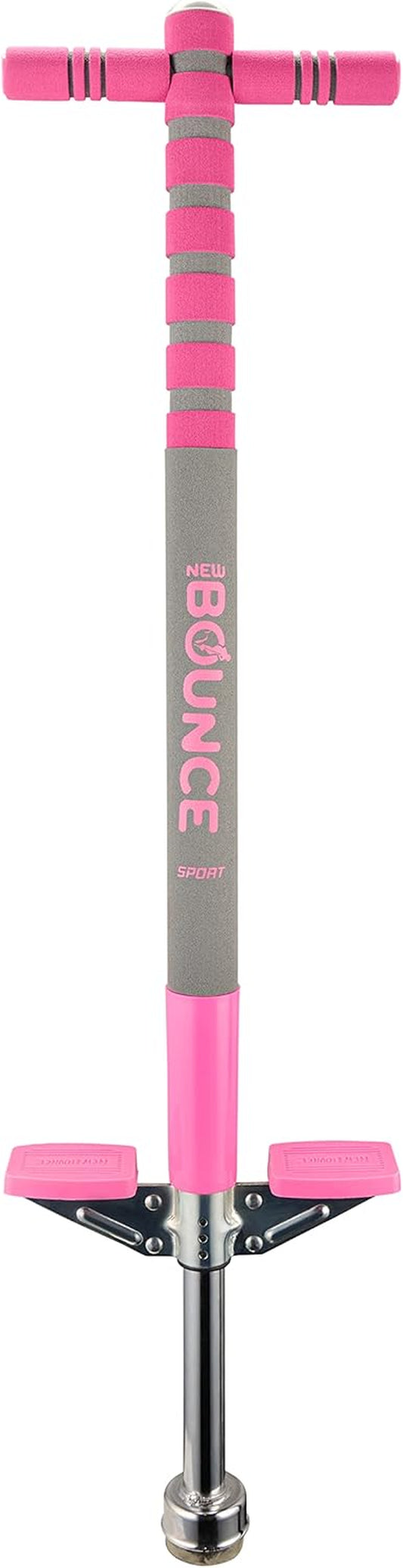 New Bounce Pogo Stick for Kids - Pogo Sticks, 40 to 80 Lbs - Sport Edition, Quality, Easy Grip, Pogostick for Hours of Wholesome Fun
