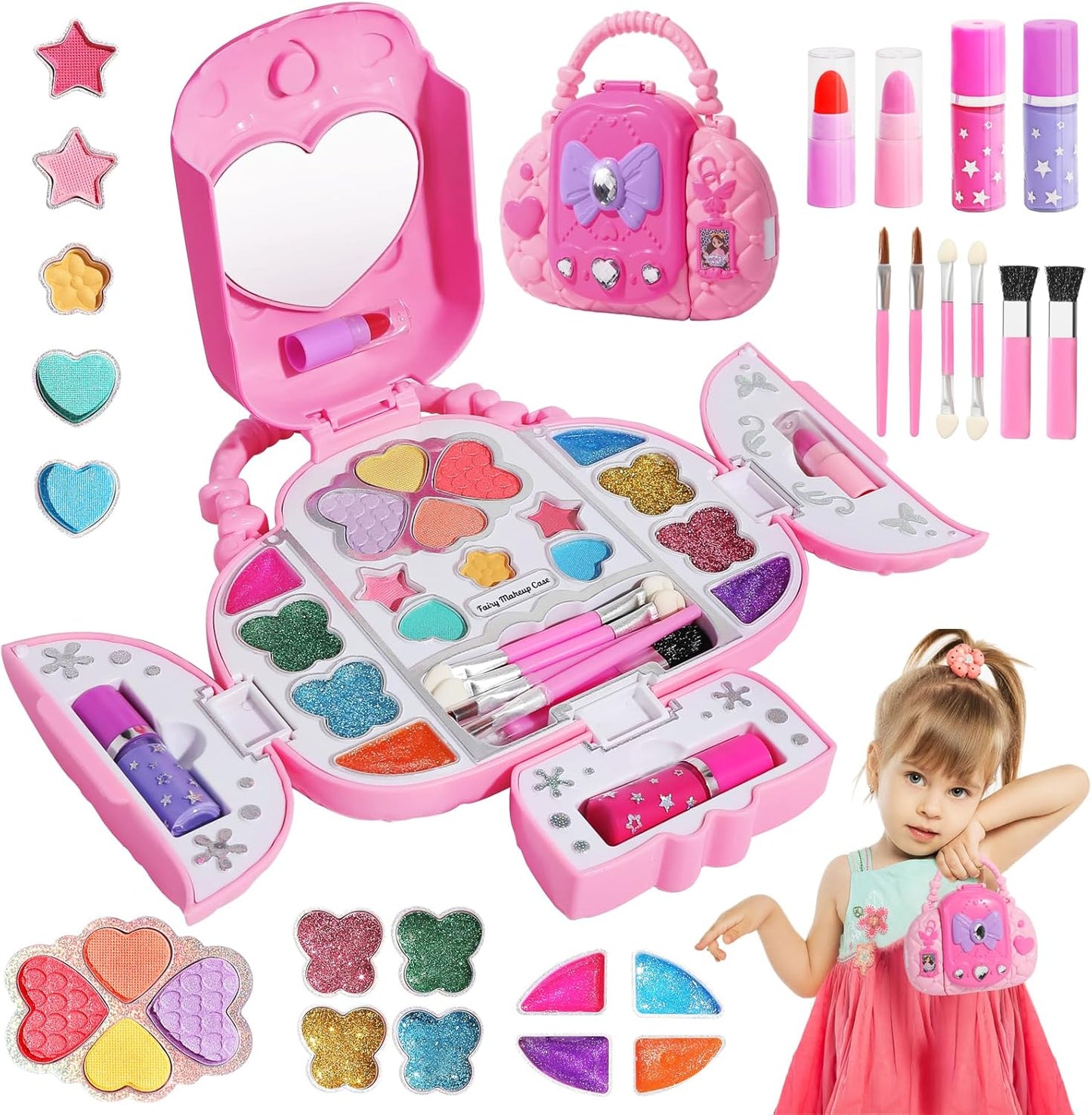 Toys for Girls Beauty Set Kids 3 4 5 6 7 8 9 10 11 Years Age Old Cool Gift Girls