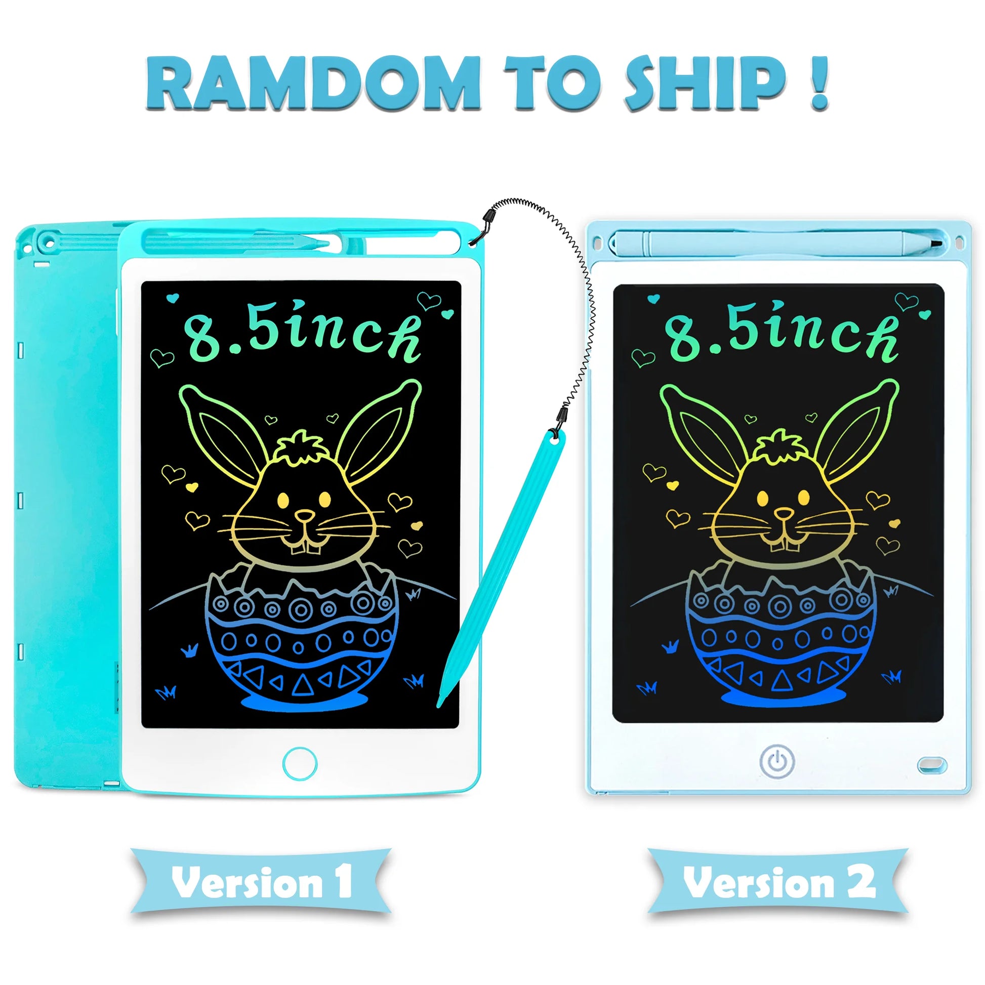 Richgv LCD Writing Tablet for Kids, 8.5 Inch Drawing Tablet Doodle Pad Preschool Learning Toys for Toddlers, Drawing Pad Gifts for Boys Girls
