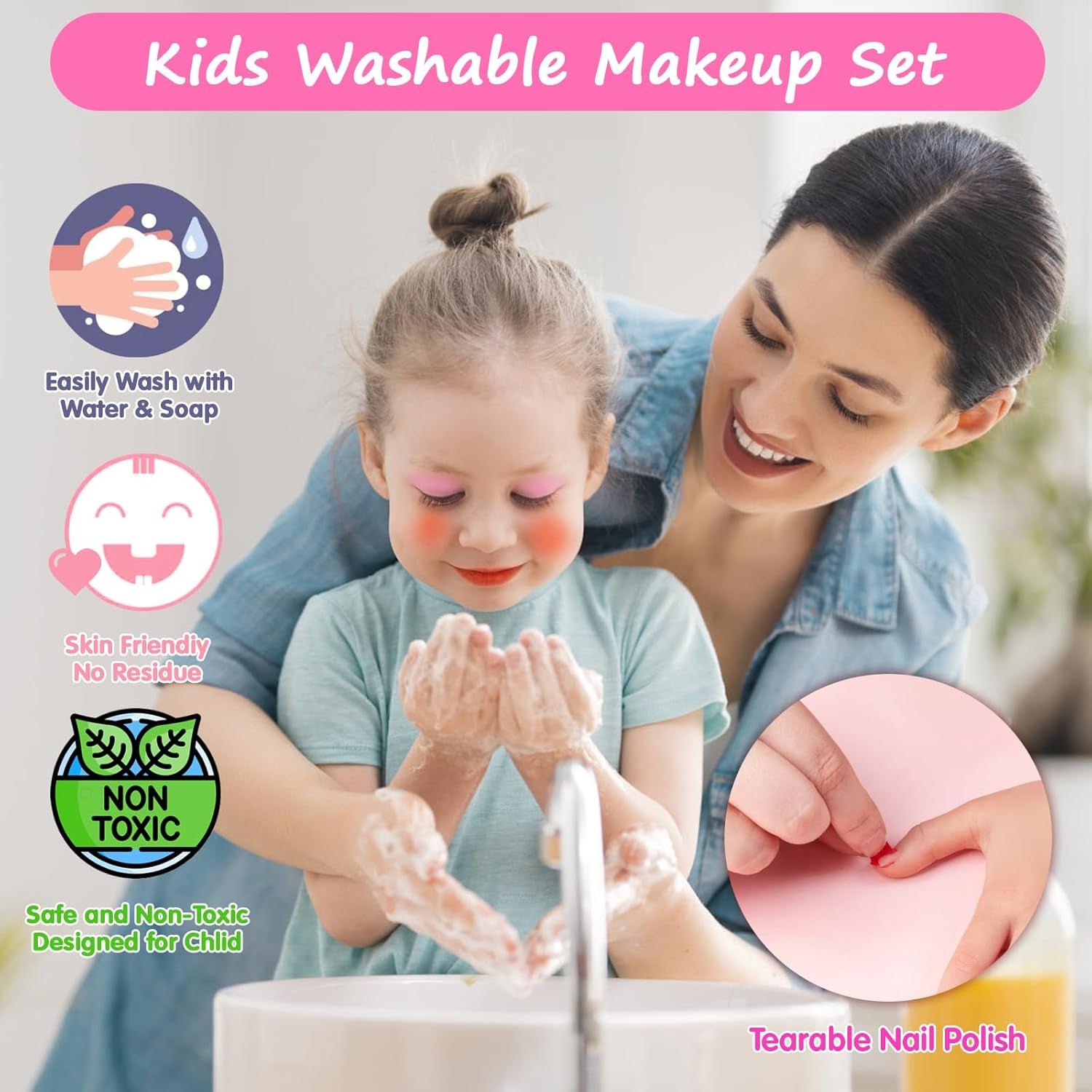 Toys for Girls Beauty Set Kids 3 4 5 6 7 8 9 10 11 Years Age Old Cool Gift Girls