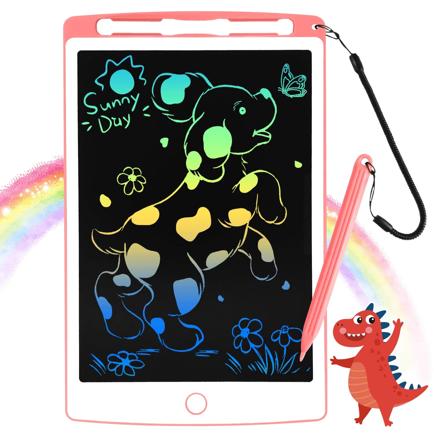 Richgv LCD Writing Tablet for Kids, 8.5 Inch Drawing Tablet Doodle Pad Preschool Learning Toys for Toddlers, Drawing Pad Gifts for Boys Girls