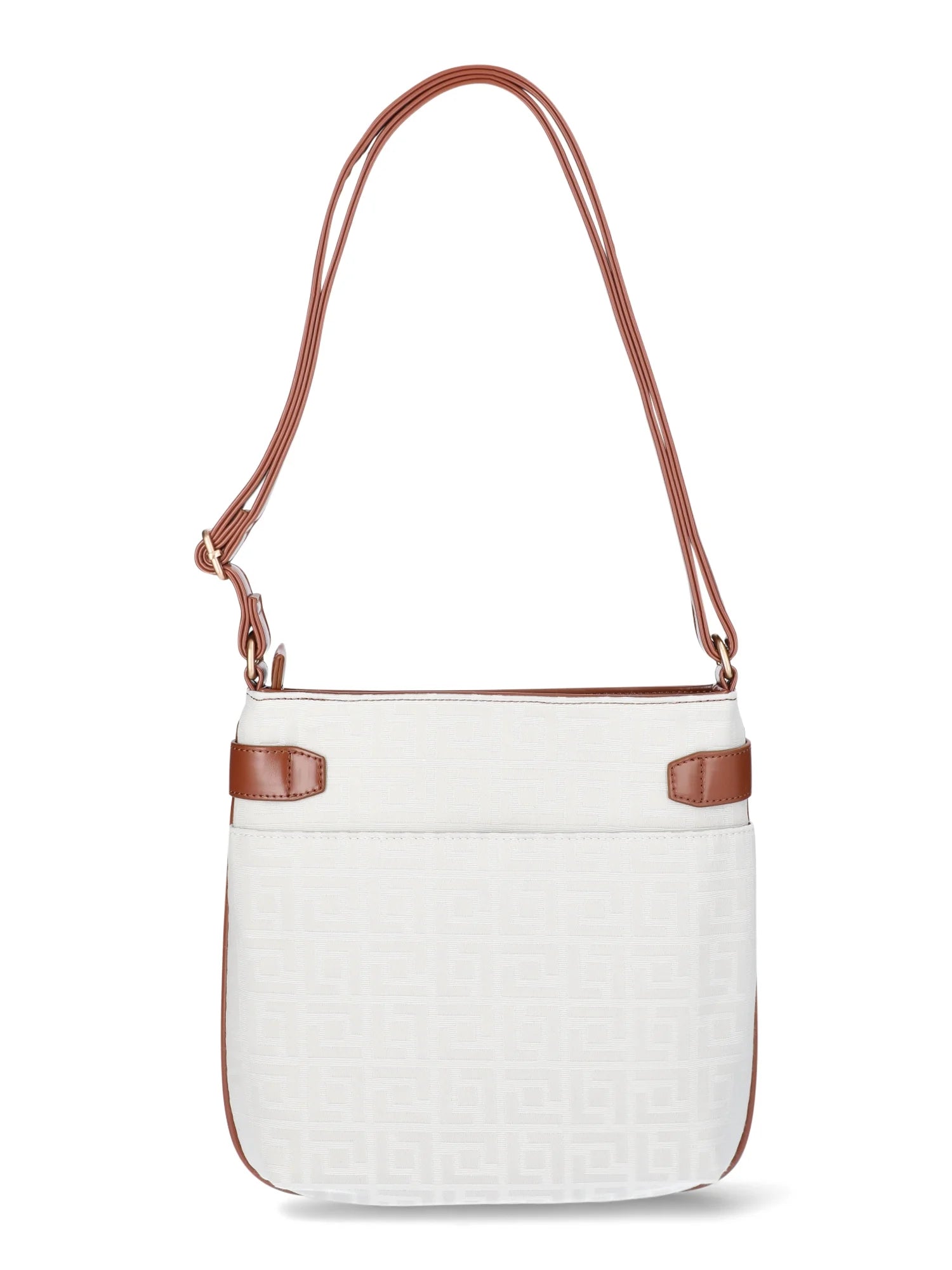 Fiorelli Women’S Lila Crossbody Handbag, Geo Jacquard White