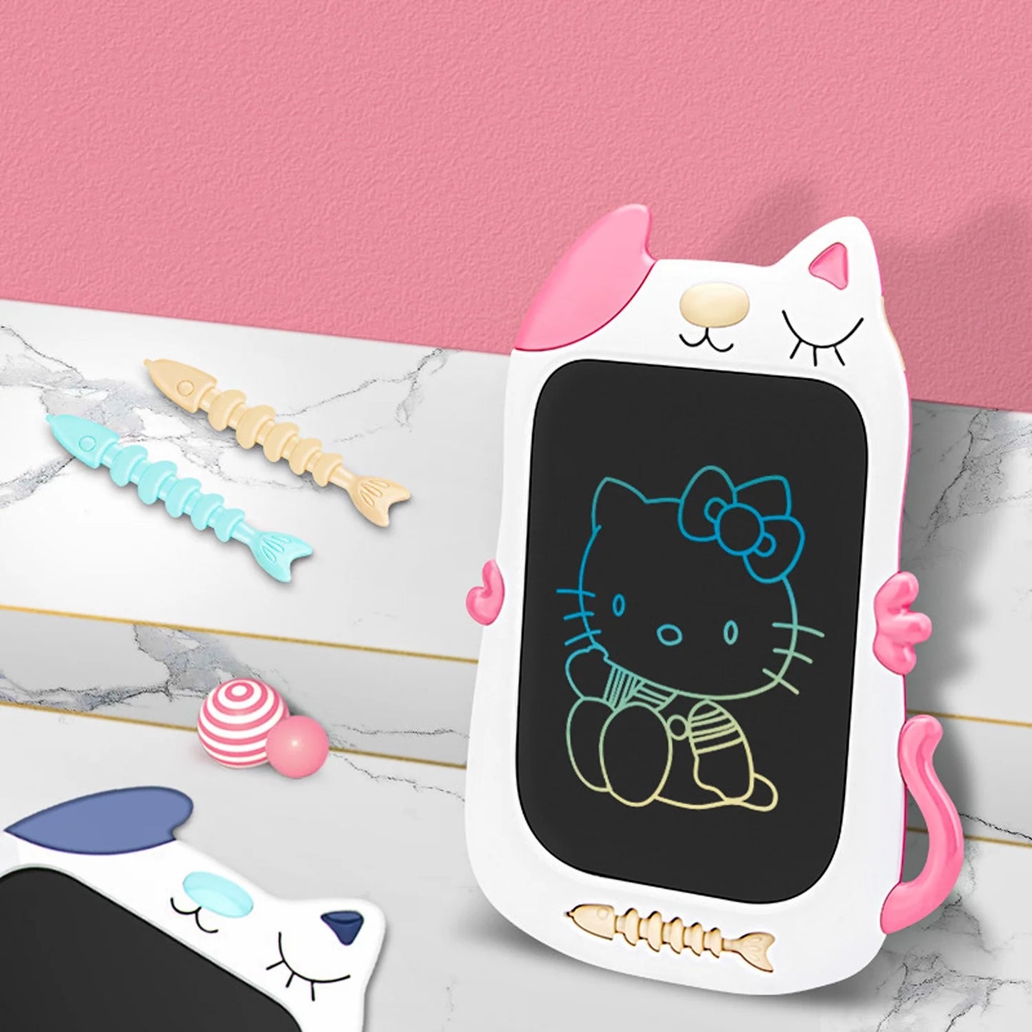 LCD Drawing Doodle Board Toys for Girls 3-6 Years, Toddler Girl Learning Toys for Girls 4 5 6 7 8 Year Old, Birthday Gifts Toys for 2 3 4 5 Years Old Girls