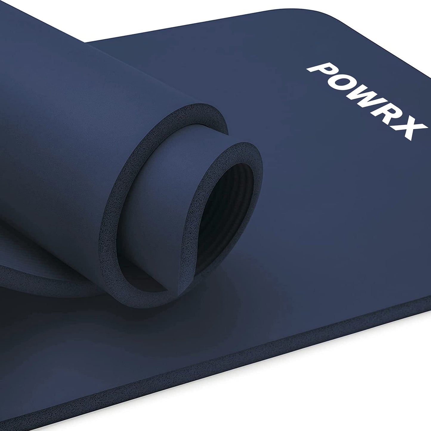 Exercise Yoga Mat Extra Thick Large with Carrying Strip and Bag Nonslip Skin