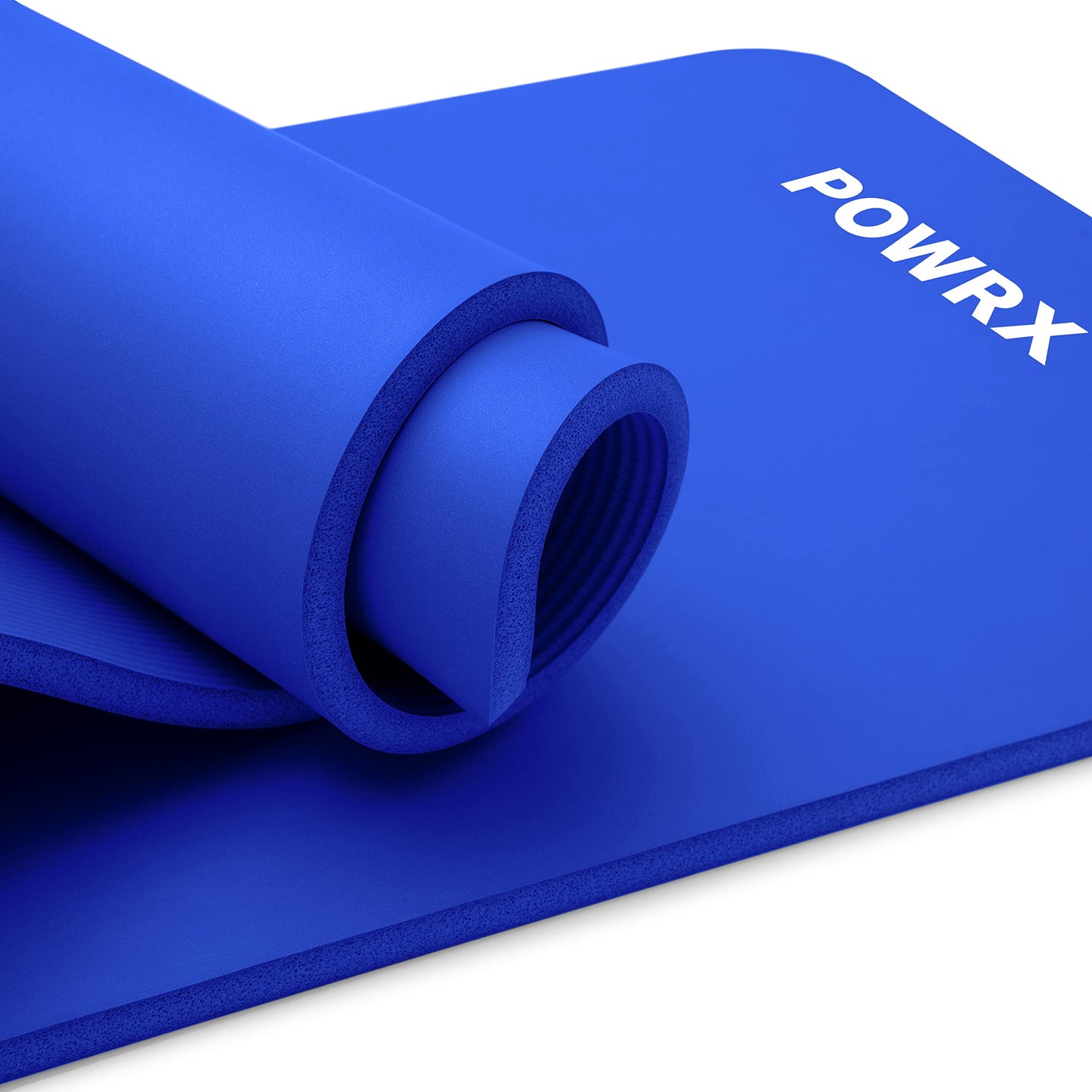 Exercise Yoga Mat Extra Thick Large with Carrying Strip and Bag Nonslip Skin