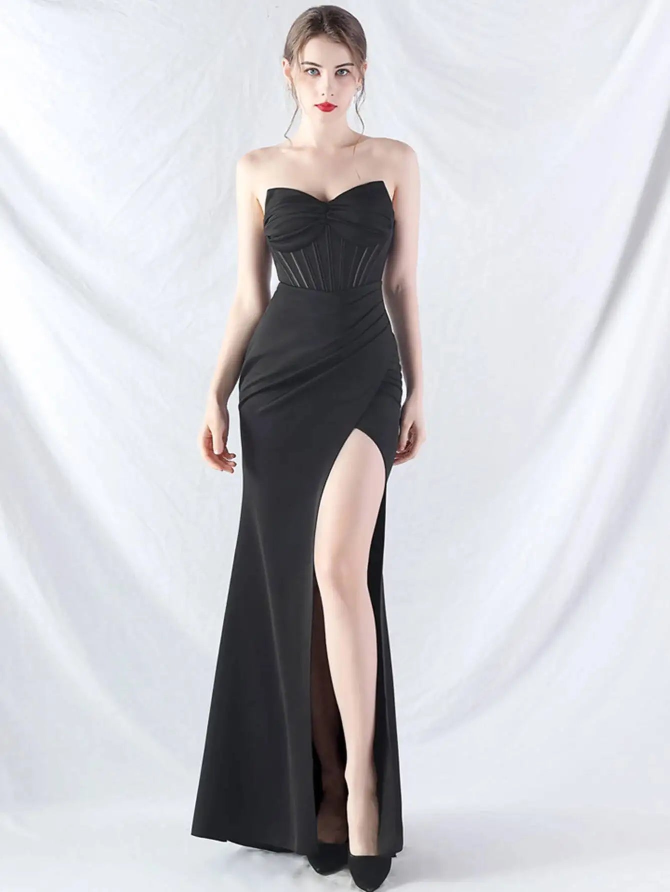 Robe longue d'été blanche dos nu sexy, élégante robe à plis pour femme, robe de soirée d'anniversaire, robe longue de mariage rouge luxueuse, vestidos