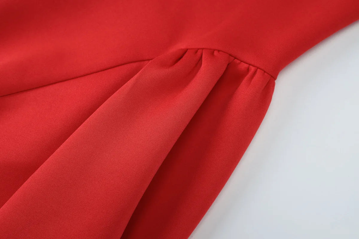Robe mini bustier sexy Tornova avec ruban, dos nu élégant, fermeture éclair, taille haute, robe de soirée élégante pour femme, collection 2025
