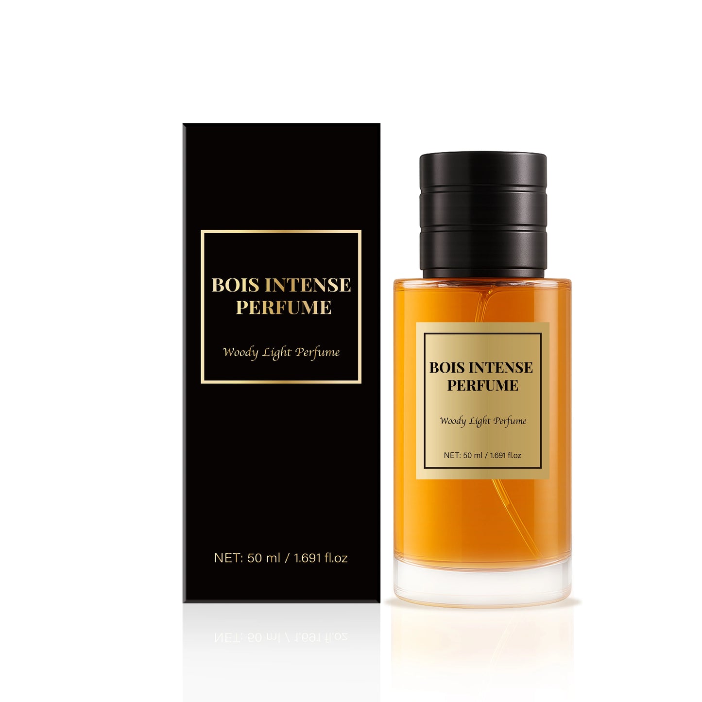 Intense Perfume 50 ML Eau de Parfum for Men with Woody Notes of Iris Frankincense & Honey Luxury Long Lasting Fragrance