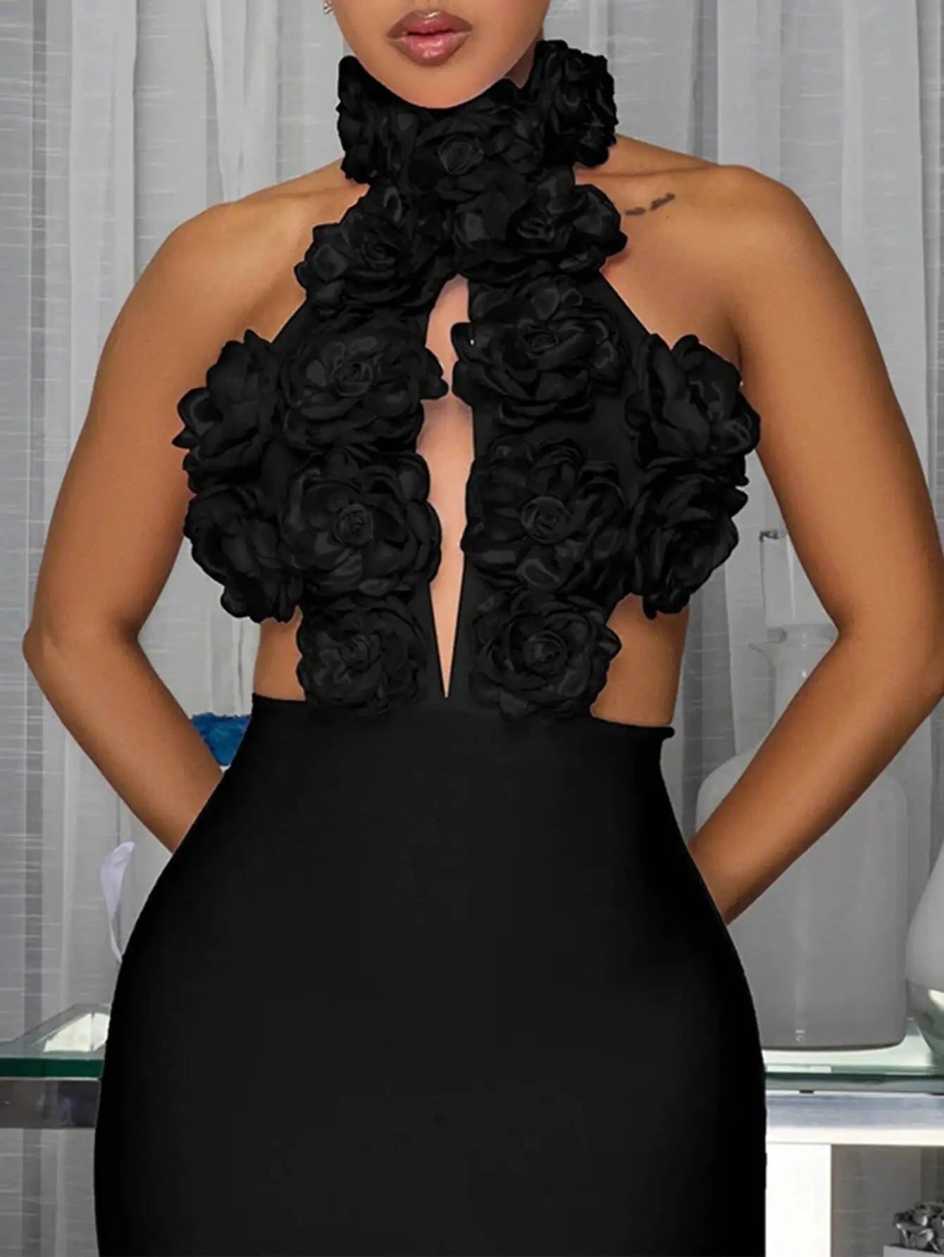 Sexy backless maxi black summer dress women elegant wedding party long dresses 2025 woman flower birthday evening dress vestidos