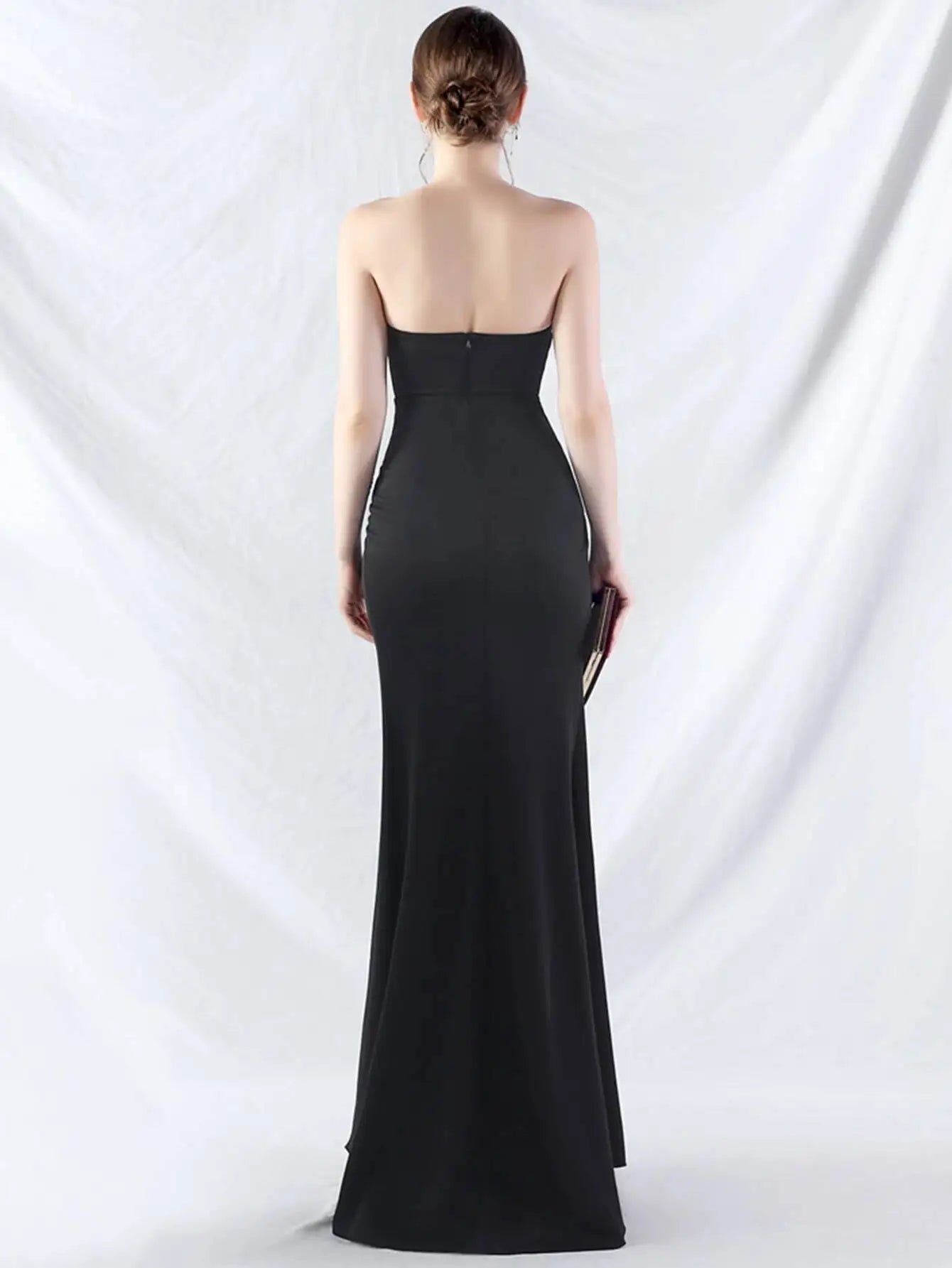 Robe longue d'été blanche dos nu sexy, élégante robe à plis pour femme, robe de soirée d'anniversaire, robe longue de mariage rouge luxueuse, vestidos
