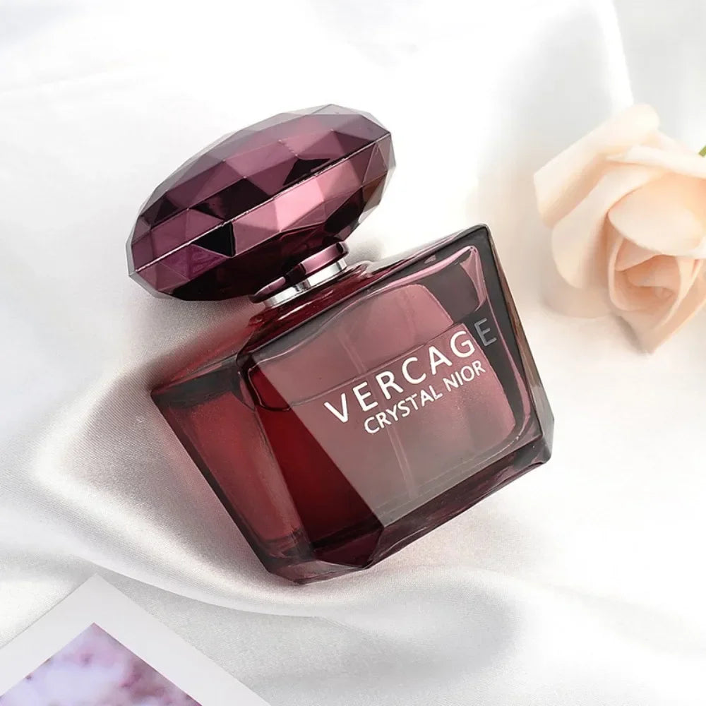 Perfume 50ML Osmanthus Peony and Pomegranate Fragrance Perfume for Women Crystal Diamond Series Light and Elegant Scent Parfum