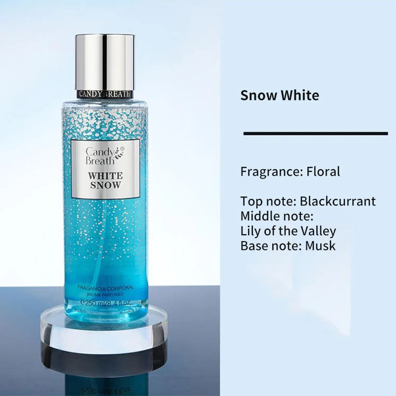 Popular Women's Secret Perfume Body Mist Pheromones Long-lasting Light Floral Perfumes Unisex Eau De Parfum New 250ml Body Spray
