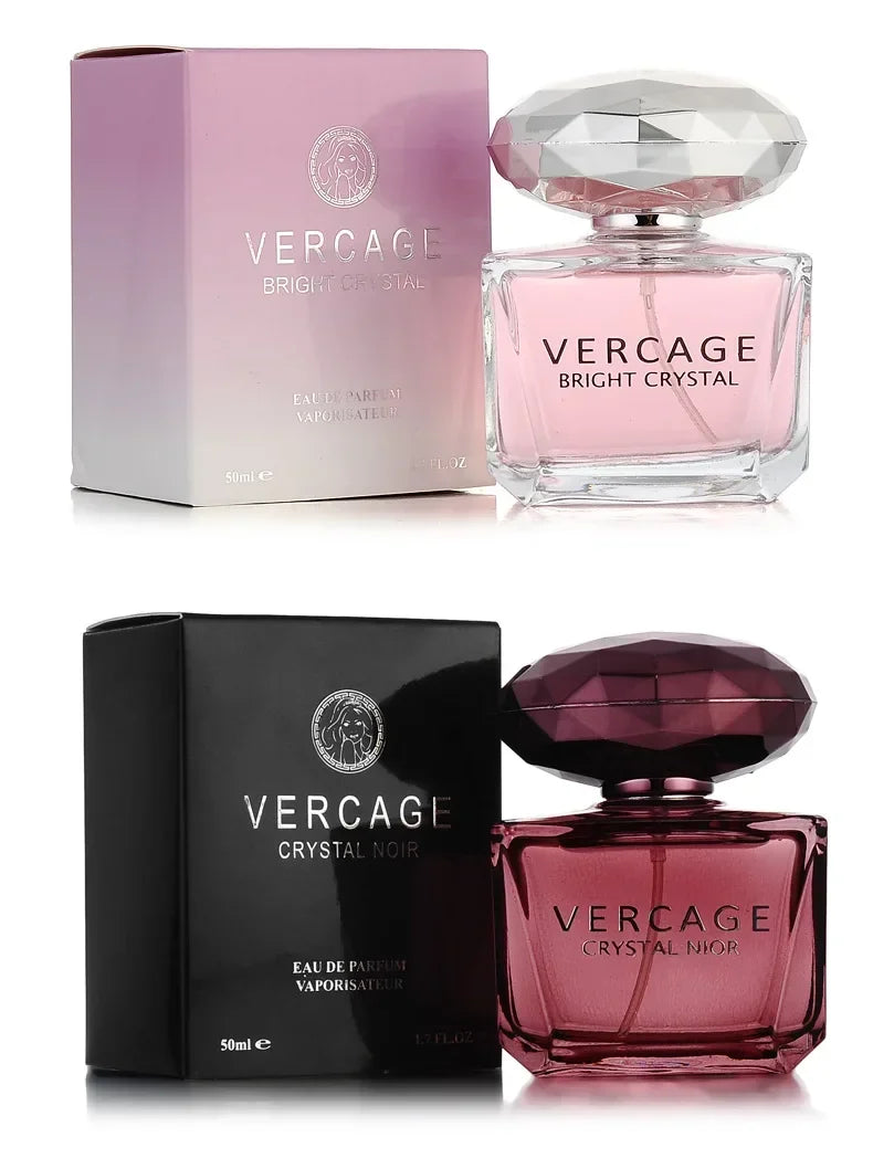 Perfume 50ML Osmanthus Peony and Pomegranate Fragrance Perfume for Women Crystal Diamond Series Light and Elegant Scent Parfum