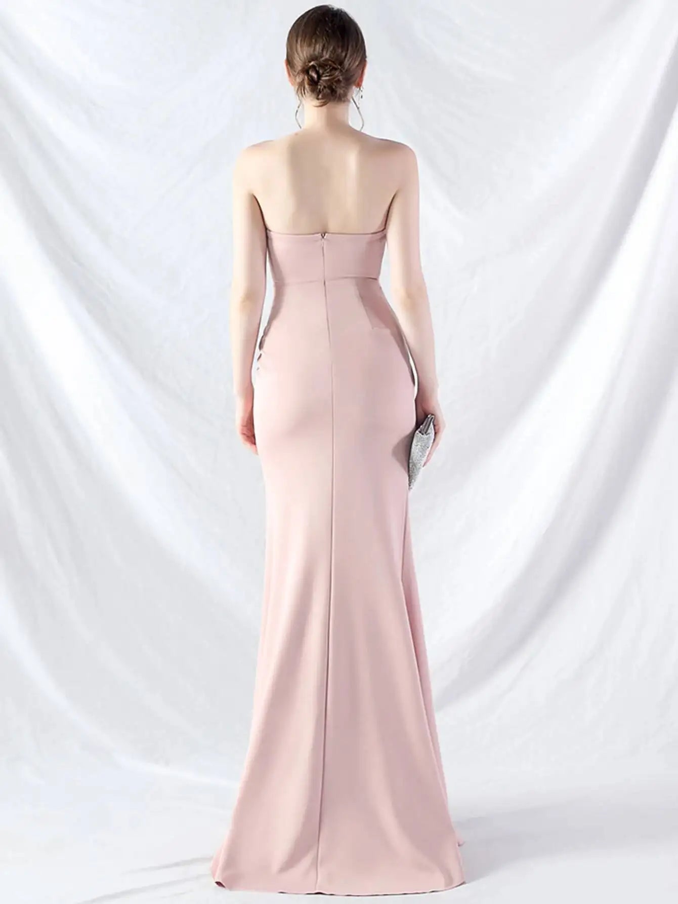Robe longue d'été blanche dos nu sexy, élégante robe à plis pour femme, robe de soirée d'anniversaire, robe longue de mariage rouge luxueuse, vestidos
