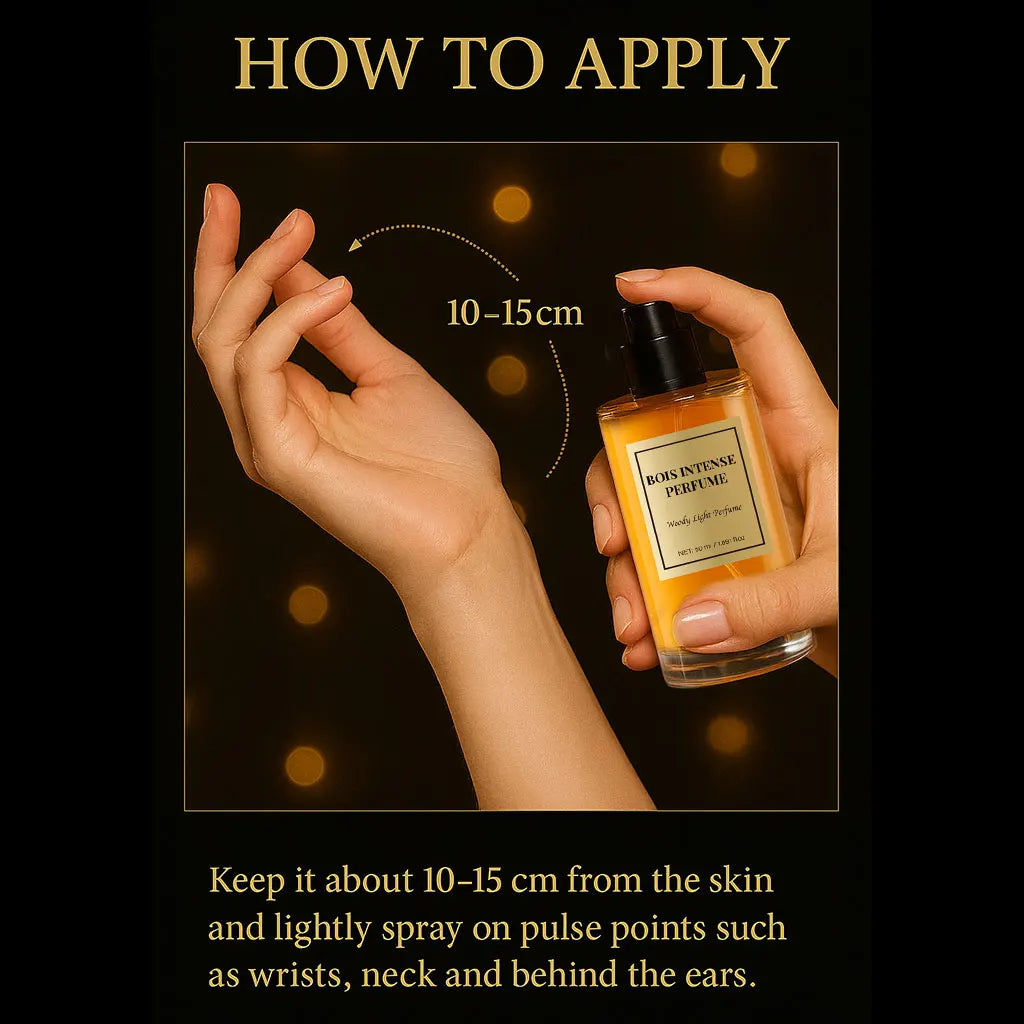 Intense Perfume 50 ML Eau de Parfum for Men with Woody Notes of Iris Frankincense & Honey Luxury Long Lasting Fragrance