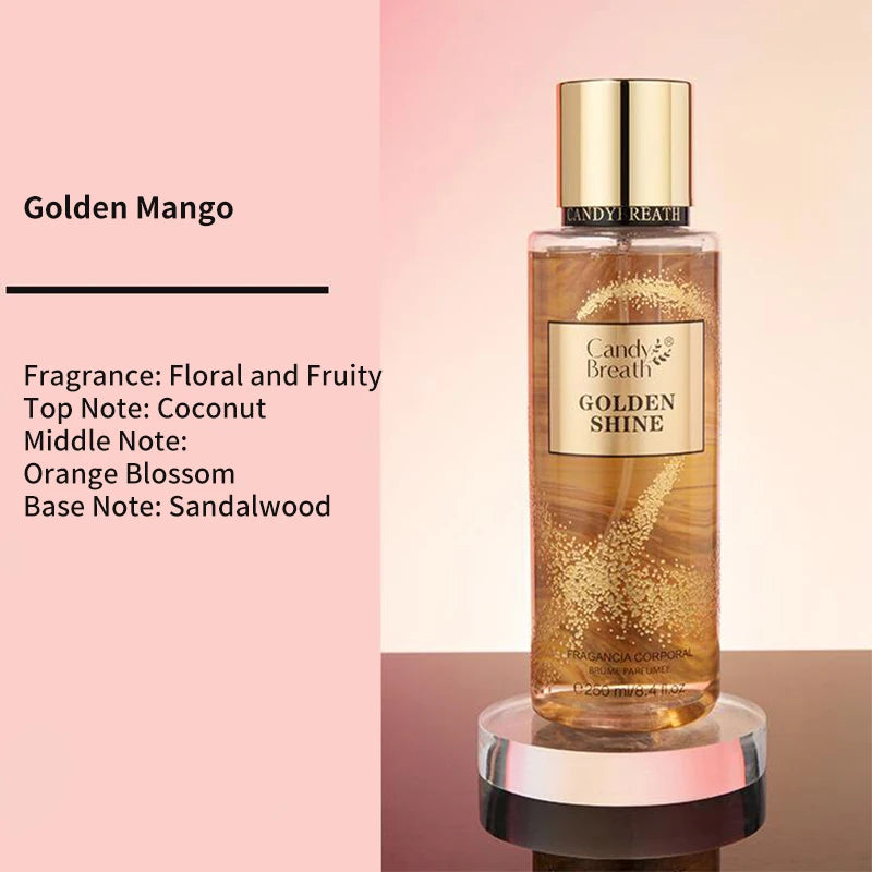 Popular Women's Secret Perfume Body Mist Pheromones Long-lasting Light Floral Perfumes Unisex Eau De Parfum New 250ml Body Spray