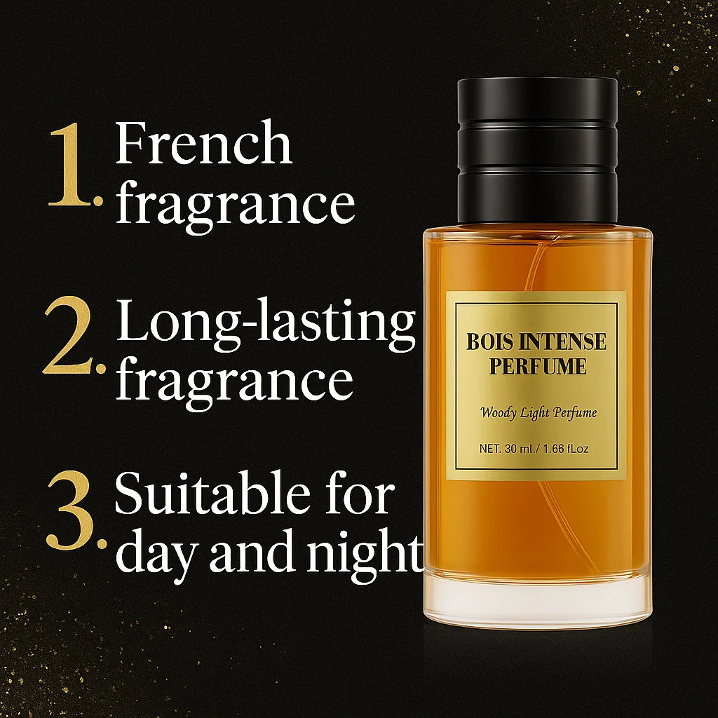 Intense Perfume 50 ML Eau de Parfum for Men with Woody Notes of Iris Frankincense & Honey Luxury Long Lasting Fragrance