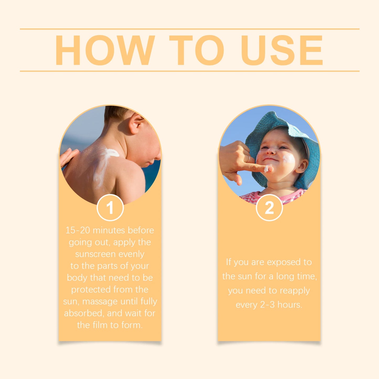 Kids Sunscreen Body Lotion Spf 50 Lightweight Non-greasy Refreshing Face Hydrating Brighten Broad Spectrum Moisturizing Sunblock