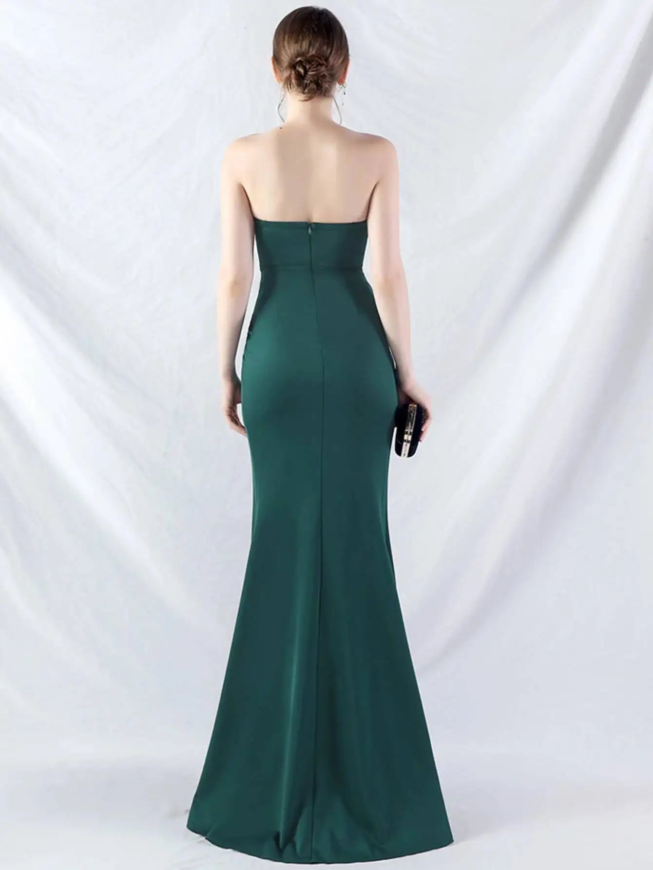 Robe longue d'été blanche dos nu sexy, élégante robe à plis pour femme, robe de soirée d'anniversaire, robe longue de mariage rouge luxueuse, vestidos