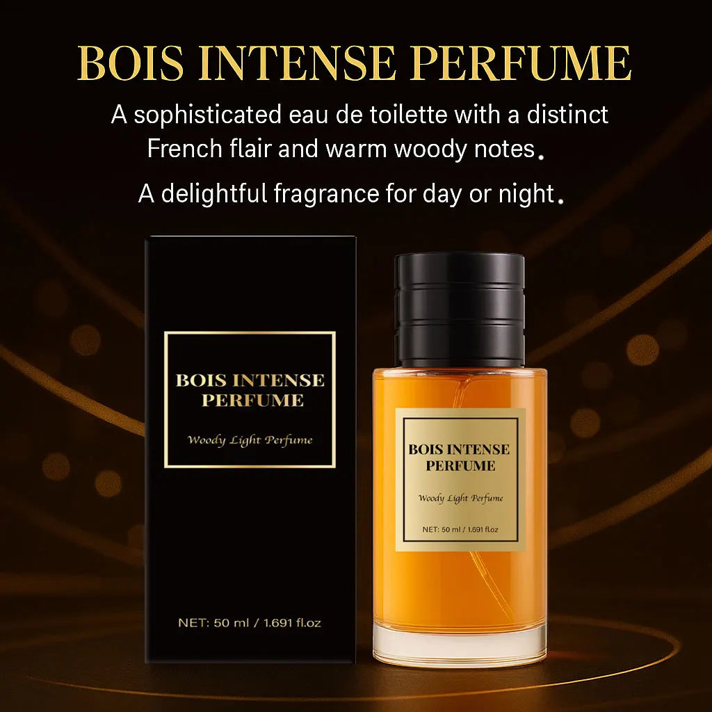 Intense Perfume 50 ML Eau de Parfum for Men with Woody Notes of Iris Frankincense & Honey Luxury Long Lasting Fragrance