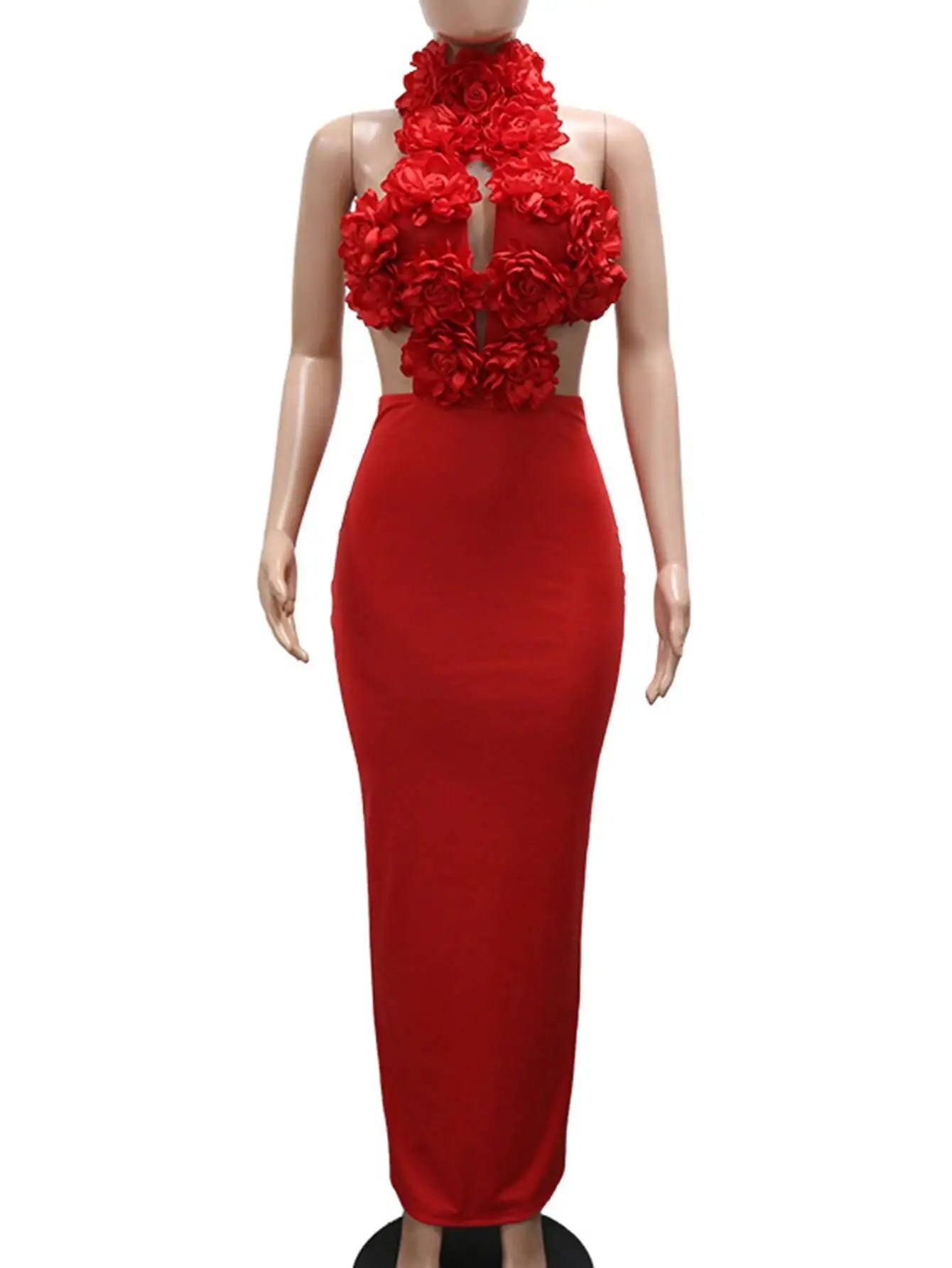 Sexy backless maxi black summer dress women elegant wedding party long dresses 2025 woman flower birthday evening dress vestidos