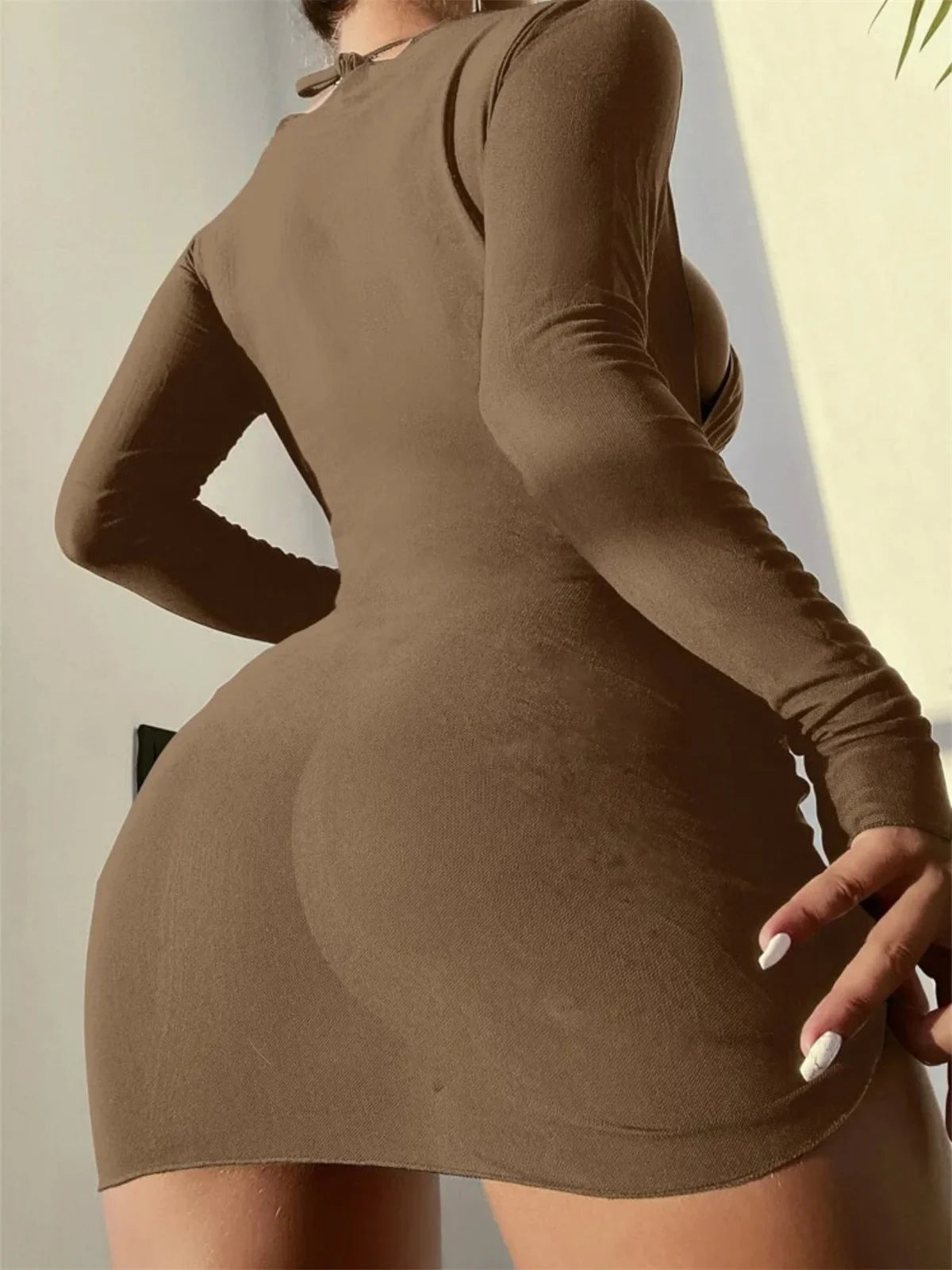 Long Sleeves Dress Bikini Set 2025 Women Neon Green Lace Up 3 Pieces Swimsuit Brazilian Bathing Suit Pleate Cover Up Swimwear
