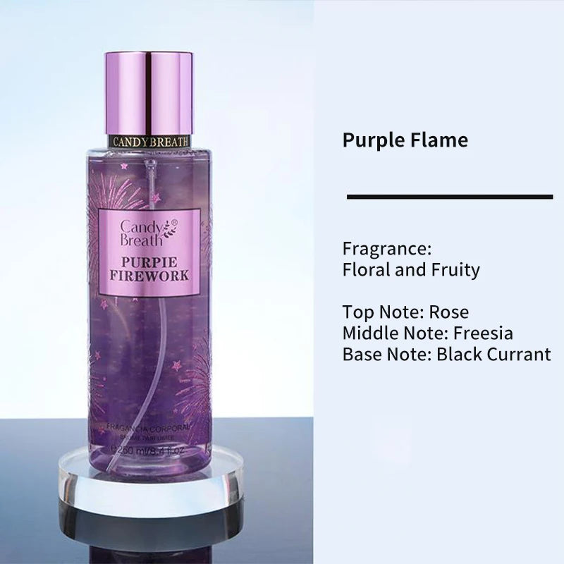 Popular Women's Secret Perfume Body Mist Pheromones Long-lasting Light Floral Perfumes Unisex Eau De Parfum New 250ml Body Spray