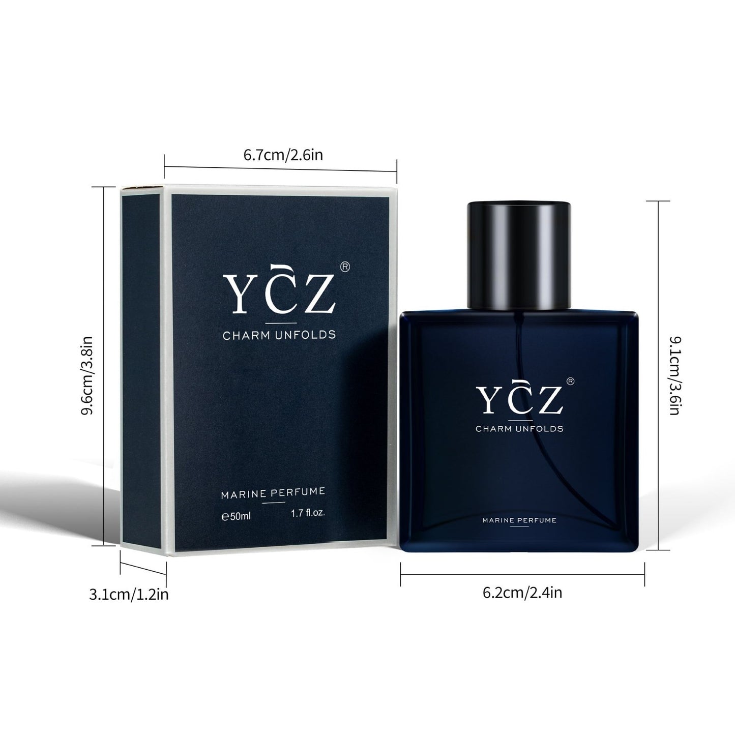 YCZ Charm Unfolds Marine Cologne/Perfum