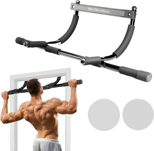 Ben Din Clothing Multi-Function Portable Pull up Bar for Doorway, Black