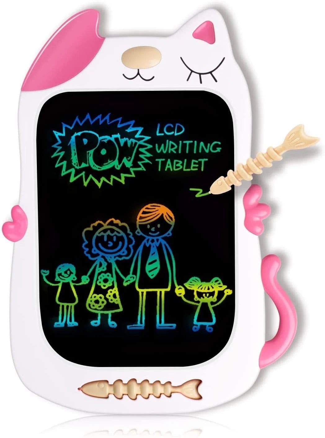 LCD Drawing Doodle Board Toys for Girls 3-6 Years, Toddler Girl Learning Toys for Girls 4 5 6 7 8 Year Old, Birthday Gifts Toys for 2 3 4 5 Years Old Girls