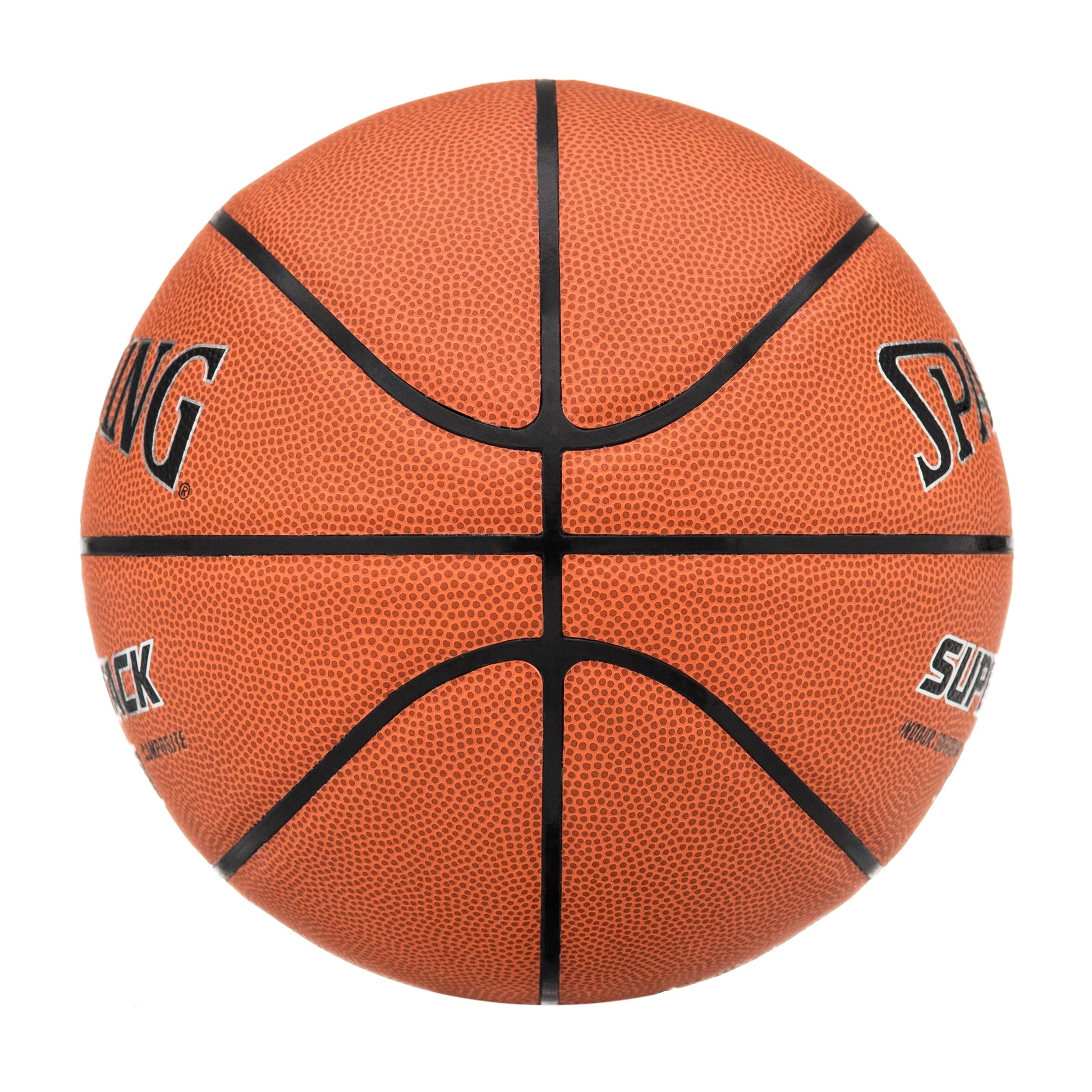 Spalding Super Tack Pro Composite Leather Basketball - Size 5, 27.5"