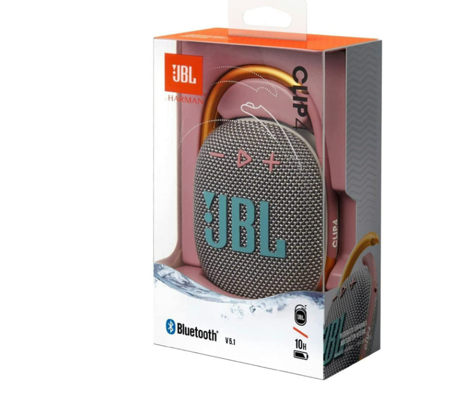 JBL Clip 4 Portable Bluetooth Speaker Waterproof and Dustproof IP67 - Colors